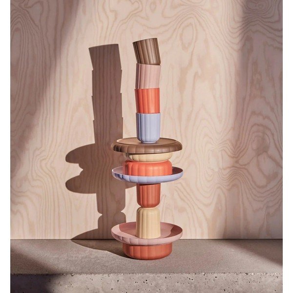 Set da pranzo per bambini in plastica 3 pz Pullo – OYOY Mini-image-3