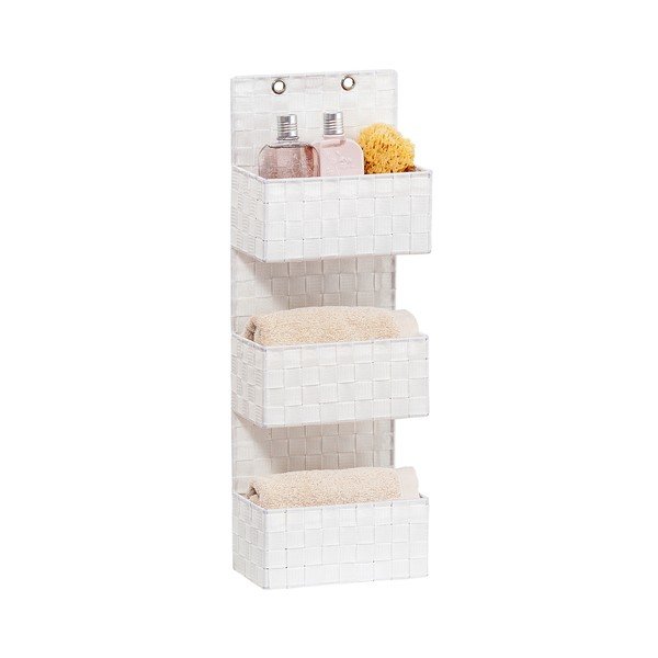 Organizzatore da bagno triplo bianco Adria - Wenko-image-2