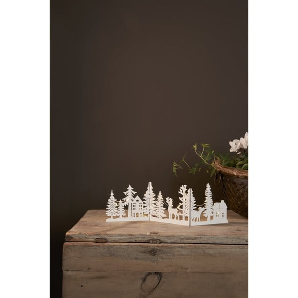 Decorazione luminosa bianca con motivo natalizio Fauna - Star Trading-image-3