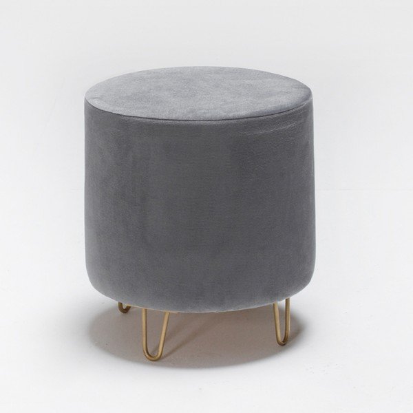 Pouf grigio Ronda - Asmara - Artie-image-1