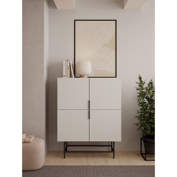 Mobile crema 100x128 cm Eldia - Marckeric-image-1