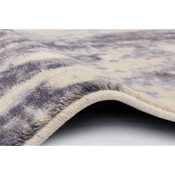Tappeto in lana beige 160x240 cm Concrete - Agnella-image-2