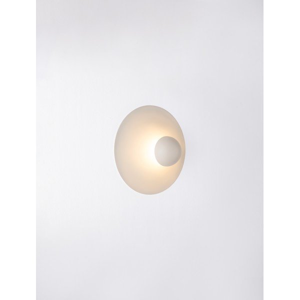 Lampada da parete LED bianca in alluminio Edem – Nova Luce-image-2