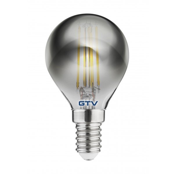 Lampadina con filamenti con luce bianca calda e presa E14, 4 W – GTV