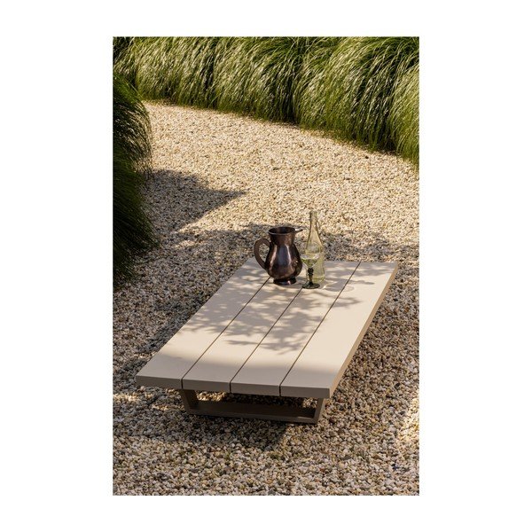 Tavolo da giardino in alluminio 70x140 cm Bear - Exotan-image-1