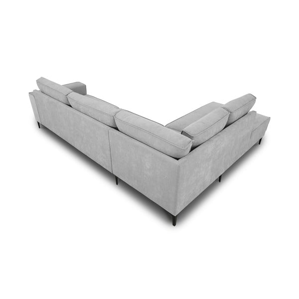 Divano angolare grigio (con penisola a sinistra/a L) Copenhagen – Scandic-image-4