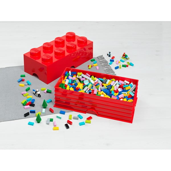 Scatola portaoggetti rossa - LEGO®-image-2