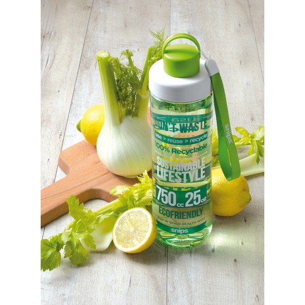 Zelená láhev na vodu Snips Eco, 750 ml-image-1