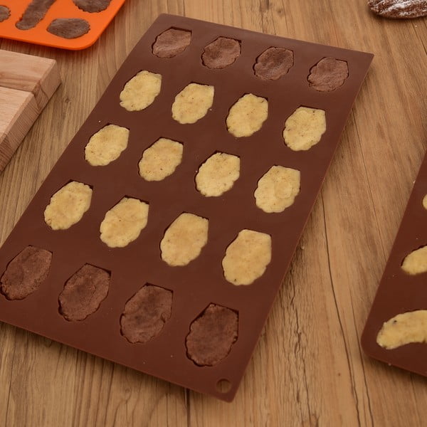 Stampo da forno in silicone per madeleine 17,5x29,5 cm – Orion-image-4