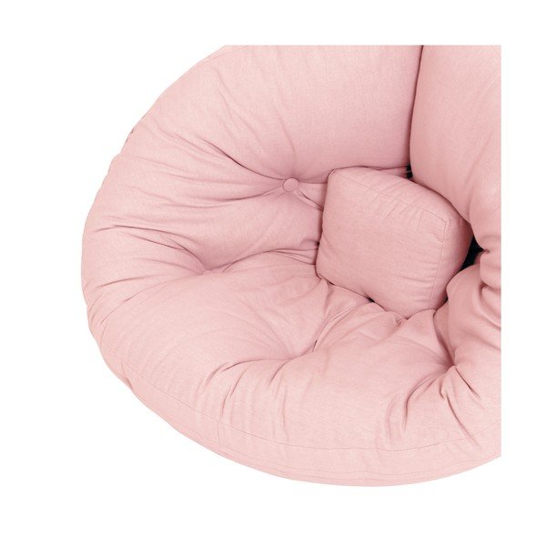 Poltrona relax rosa per bambini Mini Nido - Karup Design-image-3