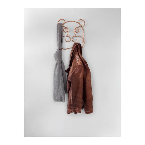 Gancio da parete in rame Hippo - Metaltex-image-1