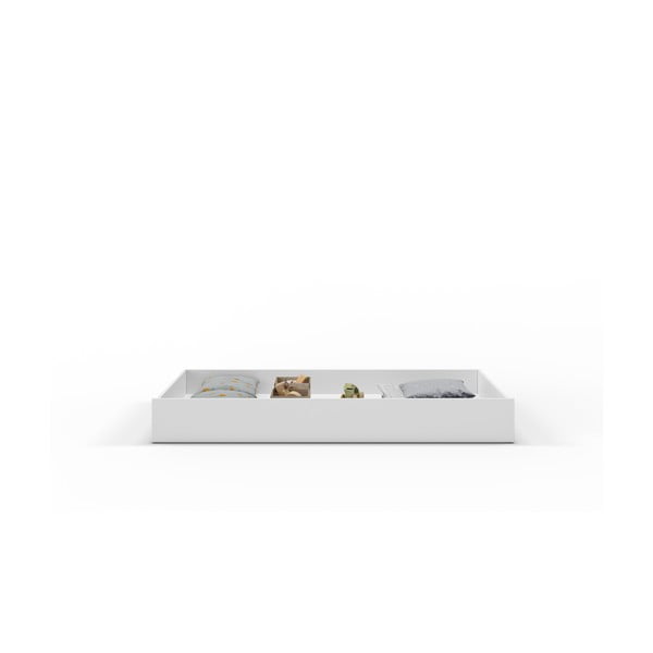 Contenitore sottoletto per bambini bianco 90x190 cm Valka – Marckeric-image-4