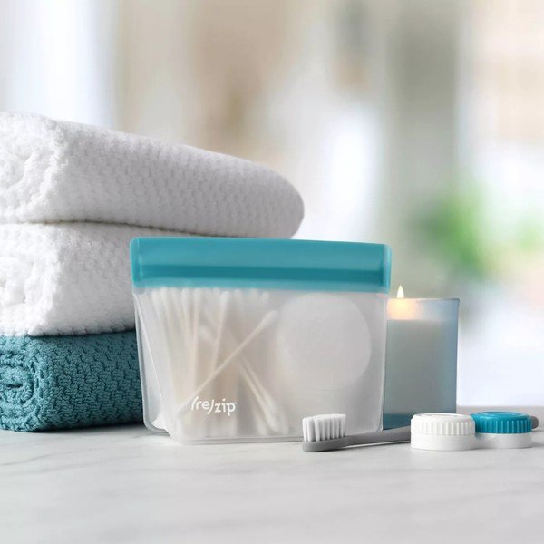 Set di 3 sacchetti per merenda Essential Blue - (re)zip-image-1