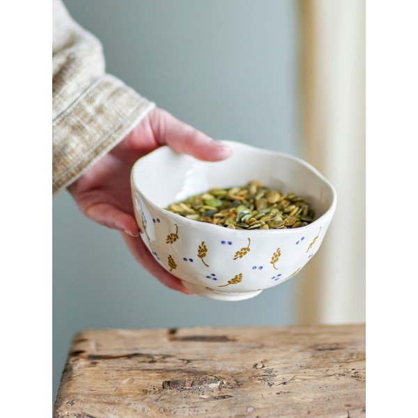 Ciotolina color crema in gres 400 ml Pippine – Bloomingville-image-1