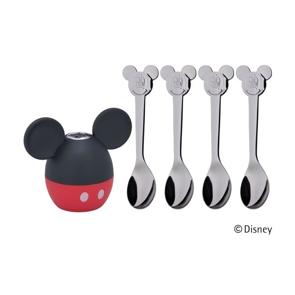 Set di cannucce e cucchiai Mickey Mouse - WMF