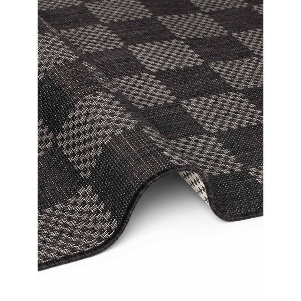 Passatoia da interno ed esterno nera/color crema 80x200 cm Haringey Dorothy – Ted Baker-image-4