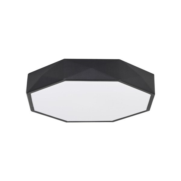 Plafoniera LED nera opaca in alluminio Eben – Nova Luce