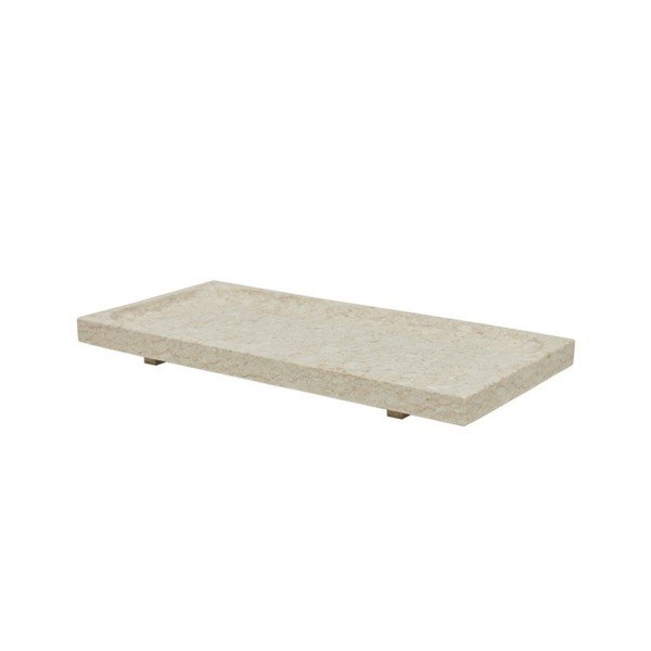 Vassoio decorativo in marmo 14x30 cm Savi – OYOY Living Design