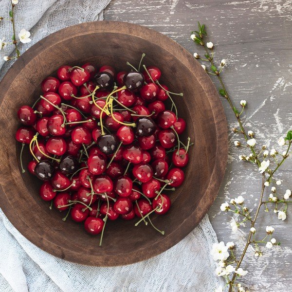 Ciotola in legno di colore naturale ø 30 cm Mango - Orion-image-1