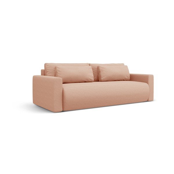 Divano rosa allungabile con contenitore 238 cm Belfast – Cosmopolitan Design-image-1