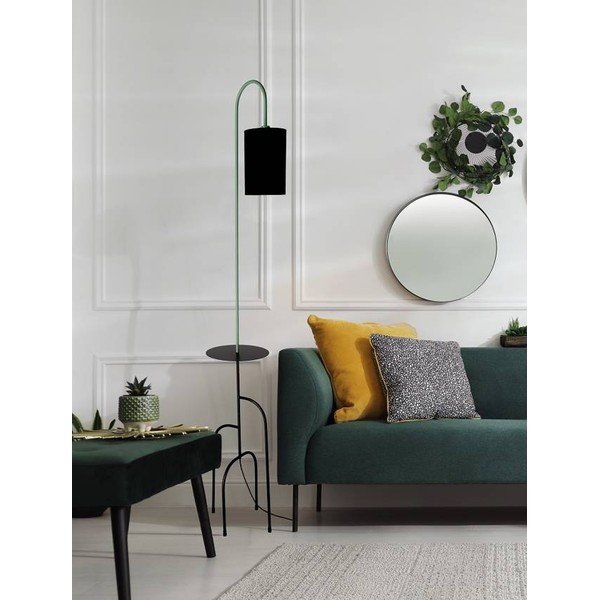 Lampada da terra verde-nera (altezza 175 cm) Ravello - Candellux Lighting-image-1