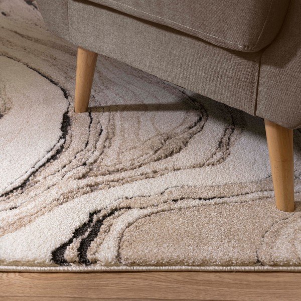 Tappeto beige 160x230 cm Mirage Quartz - Asiatic Carpets-image-2