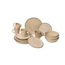 Set da pranzo in gres beige 16 pezzi Glosia - Bonami Selection