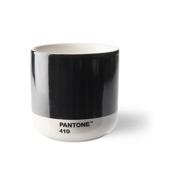Tazza in ceramica nera 175 ml Cortado Black 419 - Pantone