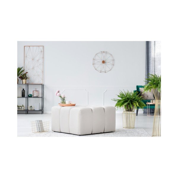 Pouf Lotus grigio chiaro - Mazzini Sofas-image-2