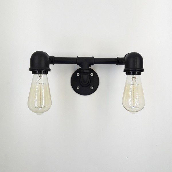 Lampada da parete nera Aplik Lento - Unknown