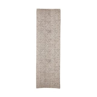 Passatoia color crema in misto cotone 75x245 cm Saxo – Bloomingville