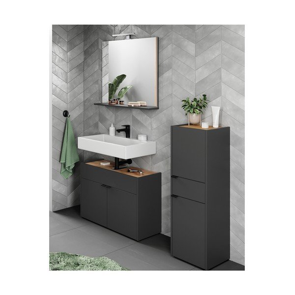 Set da bagno antracite Forano - Germania-image-2