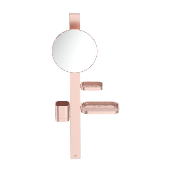Mensola da bagno da  parete   rosa chiaro ALU+ - Ideal Standard