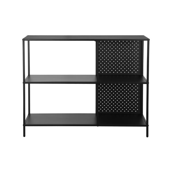 Libreria in metallo nero 100x80 cm Charleston - Støraa