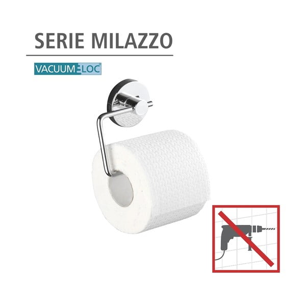 Set di accessori da bagno autoportanti grigio Milazzo - Wenko-image-4