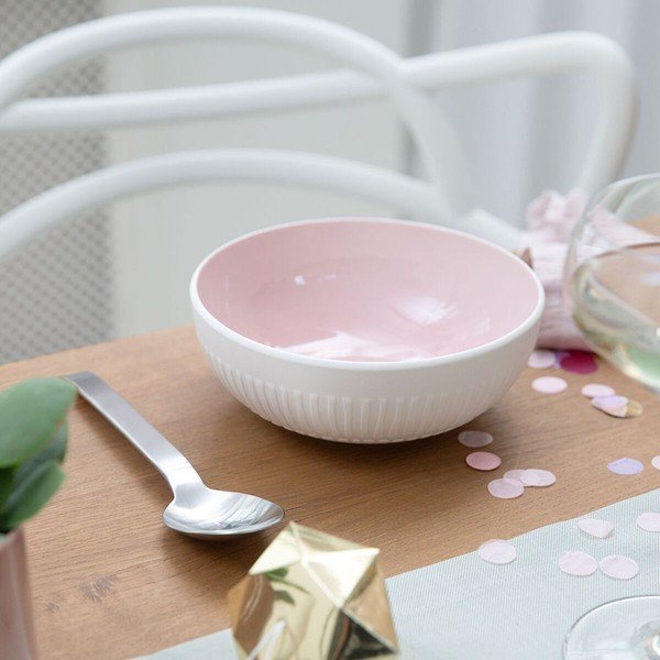 Ciotola in porcellana bianca e rosa Villeroy & Boch Blossom, 850 ml it's my match - Villeroy&Boch-image-1