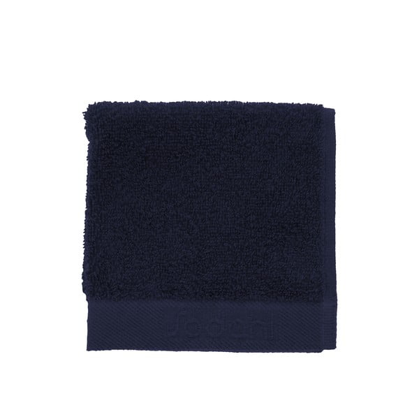 Asciugamano tipo terry blu scuro in cotone 30x30 cm Comfort – Södahl
