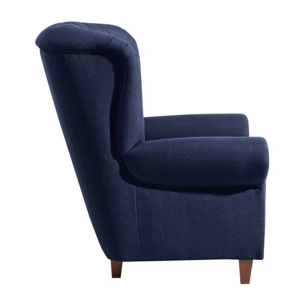 Poltrona blu scuro Vicky - Max Winzer-image-4
