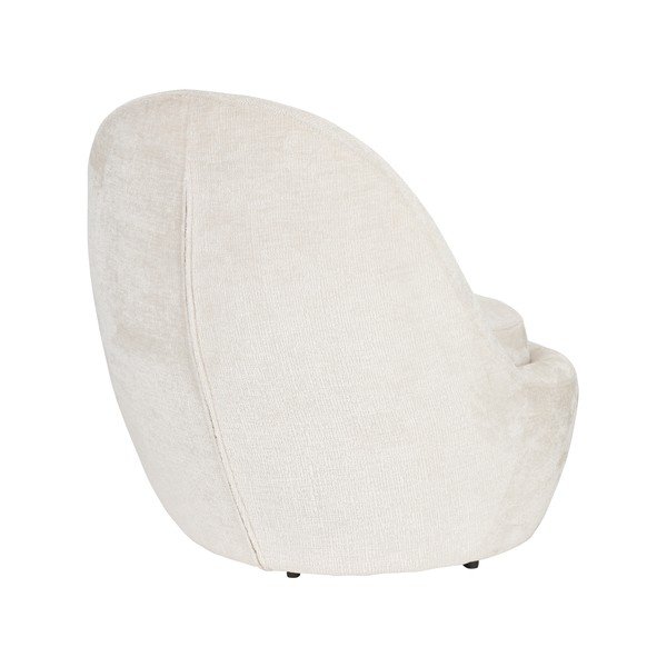 Poltrona color crema Nash – White Label-image-4