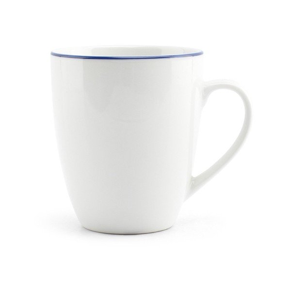 Tazza bianca in porcellana 380 ml Basic White – BonBistro