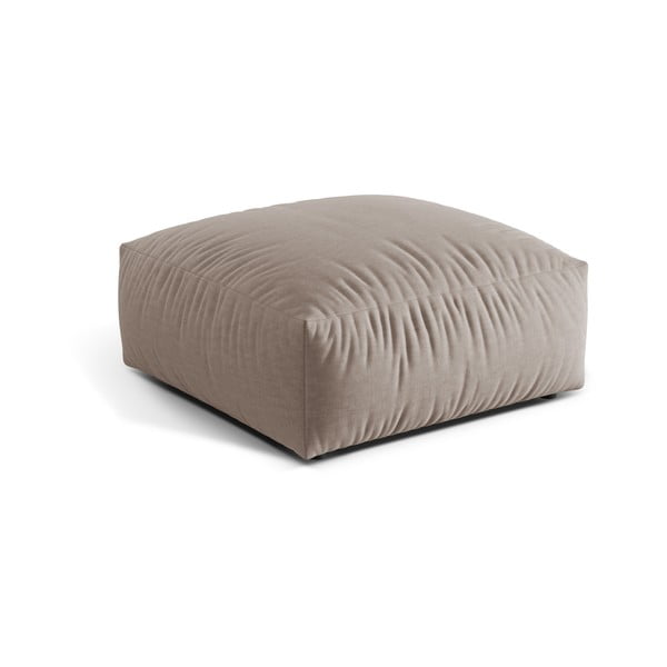 Poggiapiedi modulare beige Martina - Micadoni Home-image-1