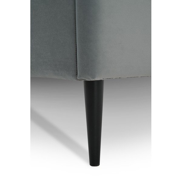 Letto grigio per bambini con contenitore 120x200 cm Star - Scandic-image-1