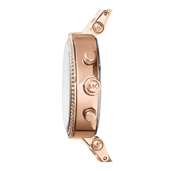 Orologio con strass in oro rosa - Michael Kors-image-1
