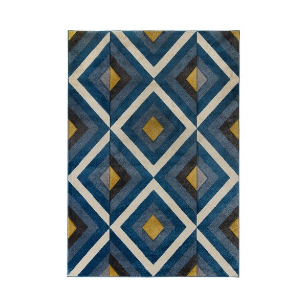 Tappeto blu Paloma, 160 x 230 cm - Flair Rugs