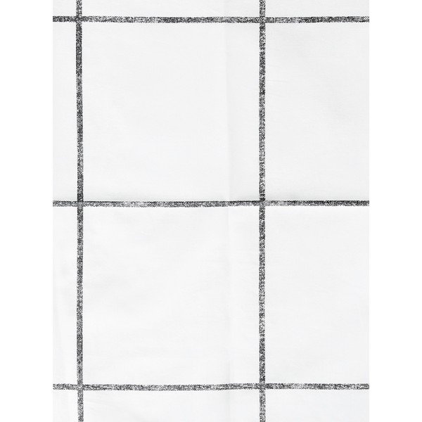 Biancheria da letto in cotone bianco e nero per letto singolo , 135 x 200 cm Juna - Westwing Collection-image-1