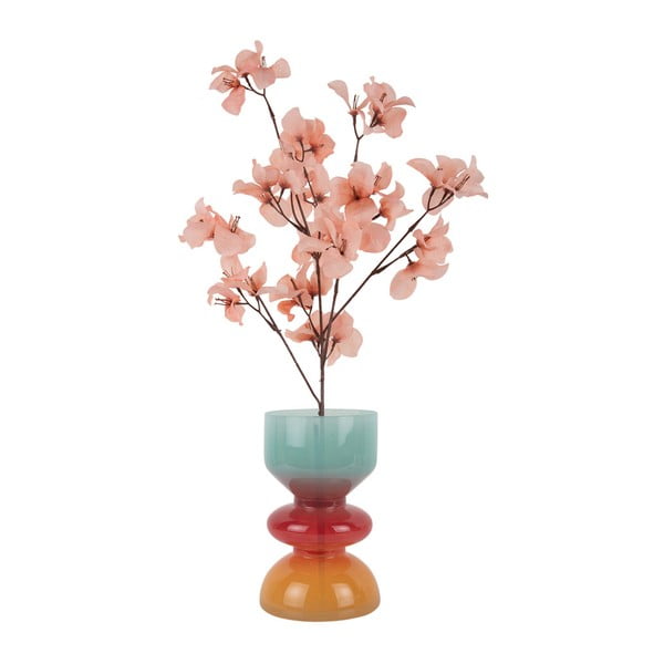 Vaso rosso/blu in vetro (altezza totale 20,5 cm) Summer Vibes – PT LIVING-image-2