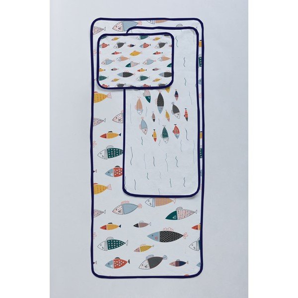 Set di 3 asciugamani Fishes - Madre Selva-image-2