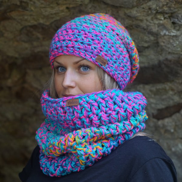 Cappello lavorato a mano all'uncinetto Mixxxed - DOKE-image-1