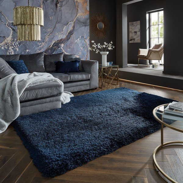 Tappeto blu scuro 200x290 cm - Flair Rugs-image-1