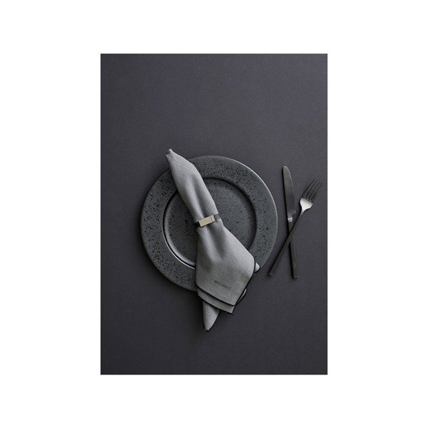 Posate in acciaio inox nero 16 pezzi Bestik - Bitz-image-3